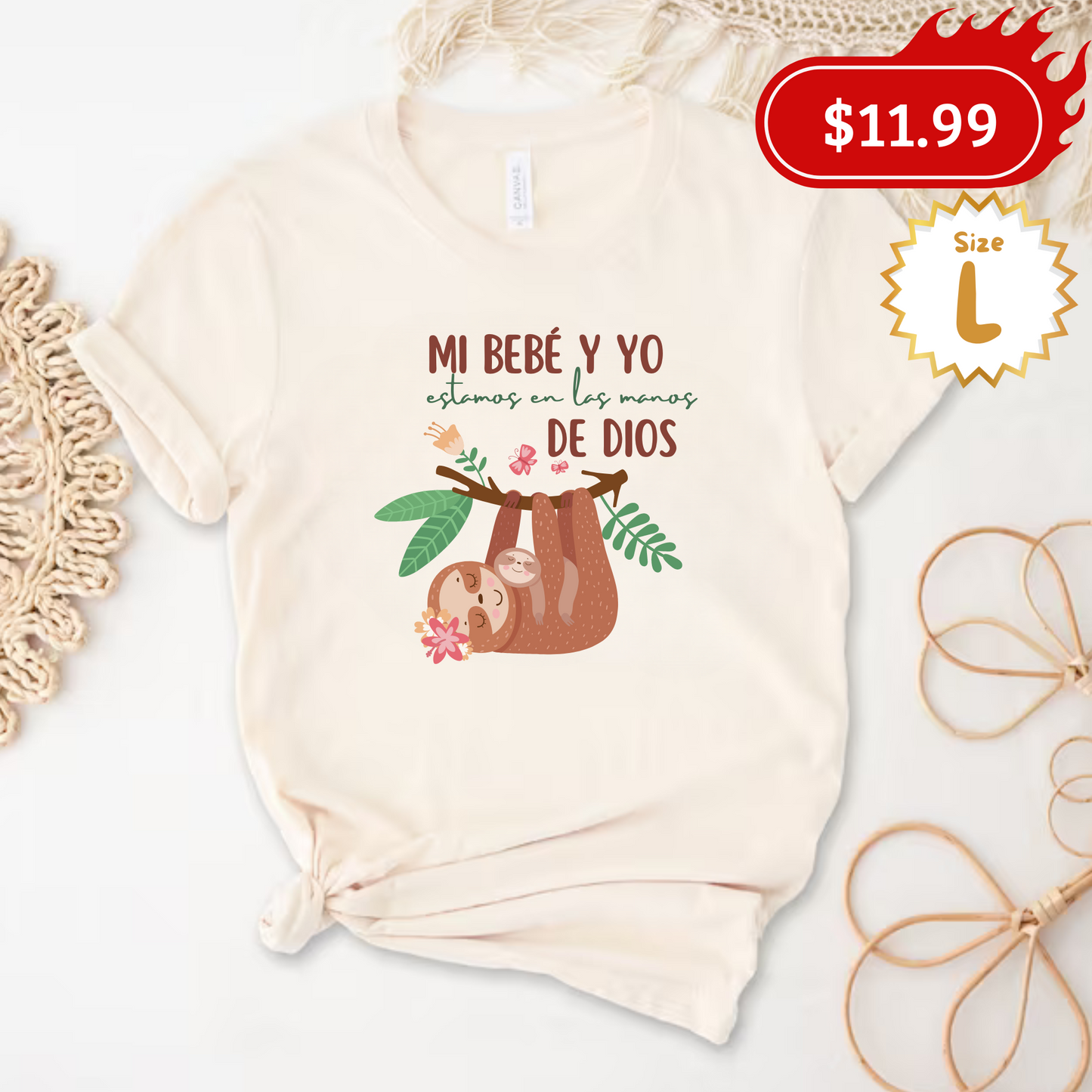 Tshirt "MI BEBE Y YO" PARA EMBARAZADAS