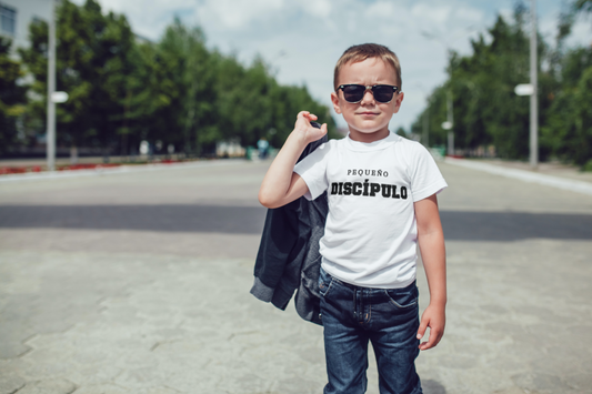 Pequeño Discípulo. T-shirt para niños. camiseta.