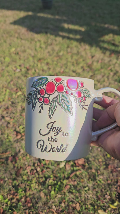 🎄 Taza "Joy to the World" 🌟 MUG