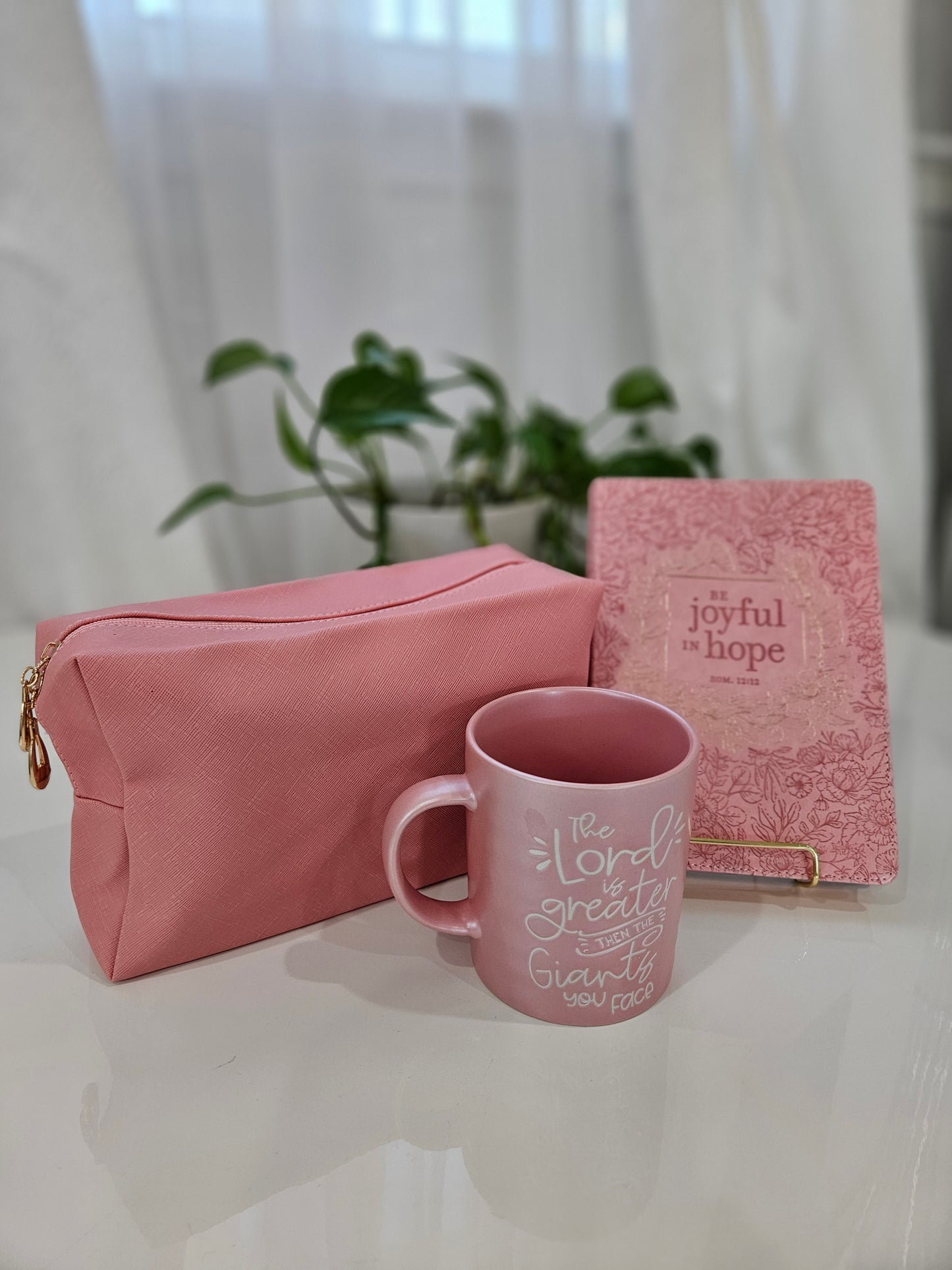 Libreta +taza + bolso de cosméticos para personalizar