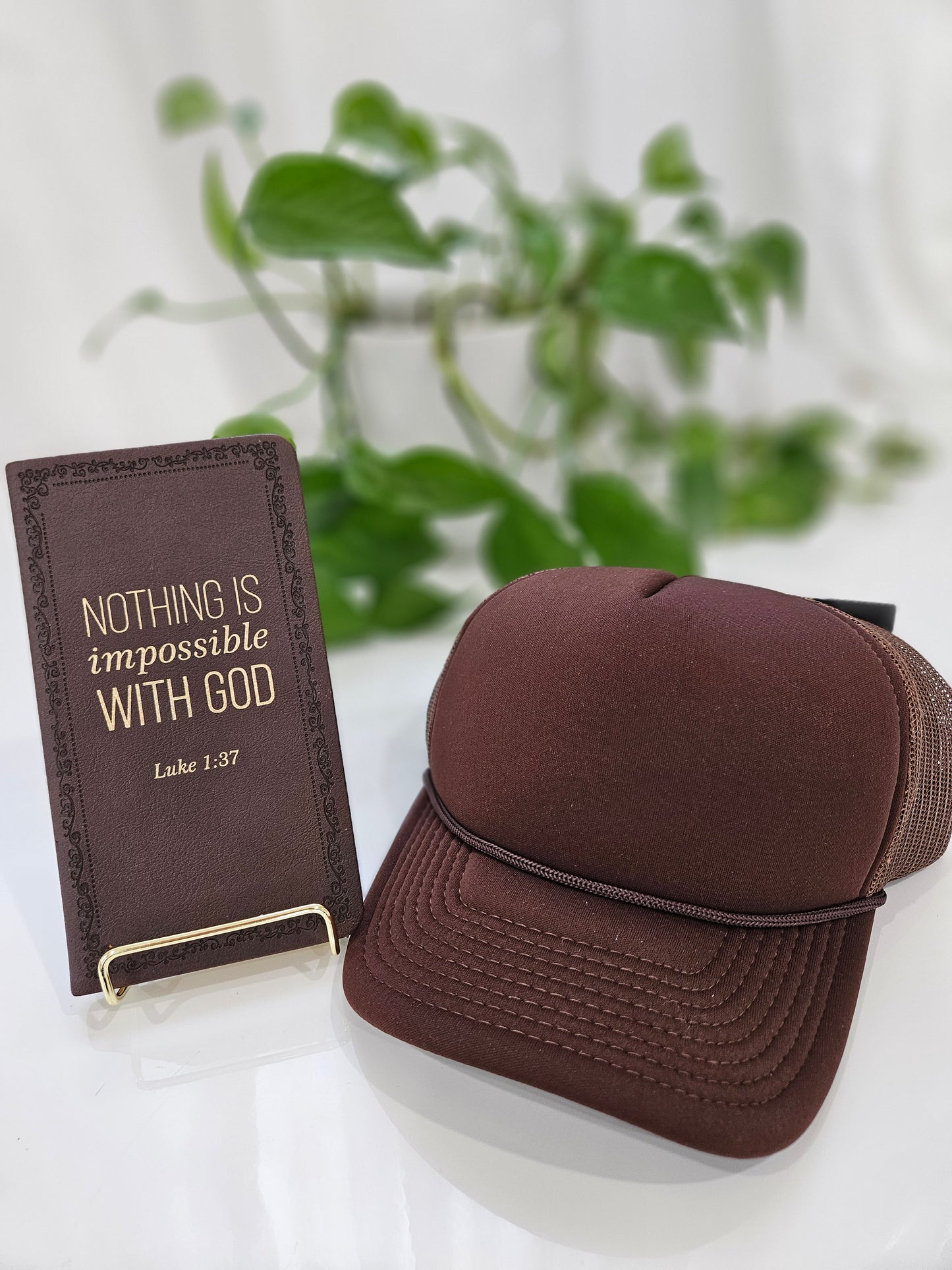 Libreta + gorra para personalizar