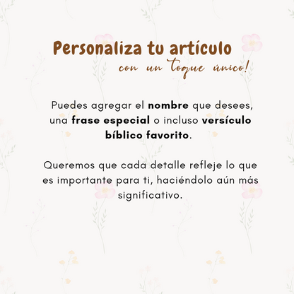 Journal+ termo para personalizar